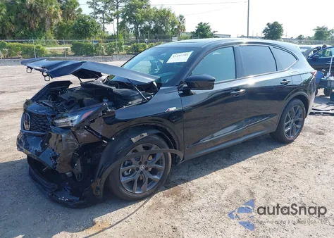 2022 Acura Mdx A-Spec Package из США, поврежденный, VIN 5J8YE1H02NL044992